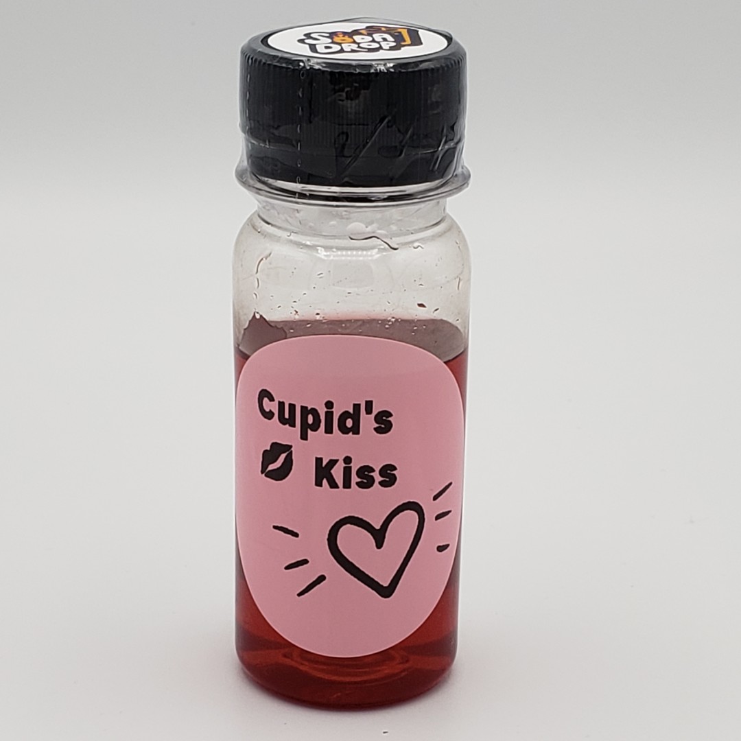 Drop by Soda Drop with syrup mixture to make an original take on Cupids Kiss.