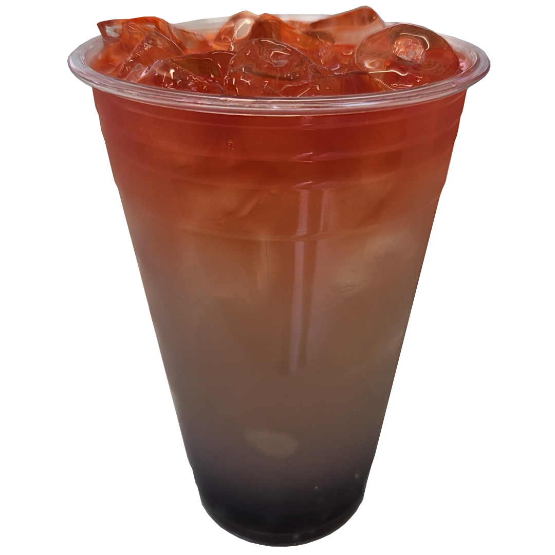 Soda Drop's Red White and Blueberry lemonade drink.